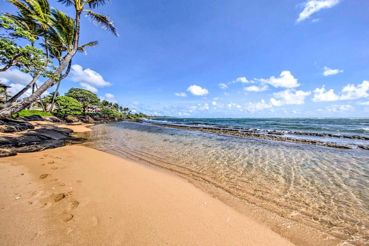 Waipouli Beachfront Condo With Balcony And Ocean Views Капаа Екстер'єр фото