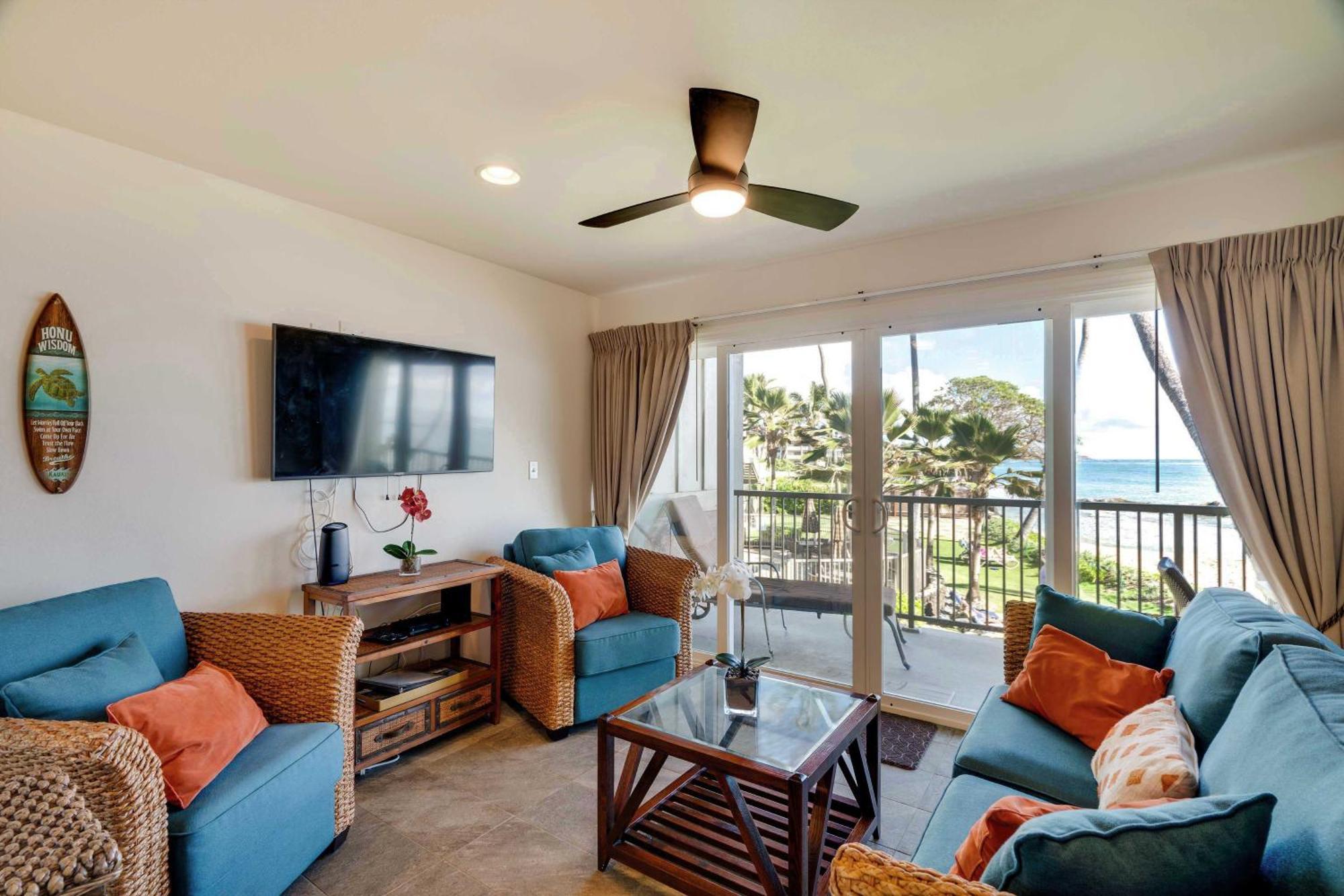 Waipouli Beachfront Condo With Balcony And Ocean Views Капаа Екстер'єр фото