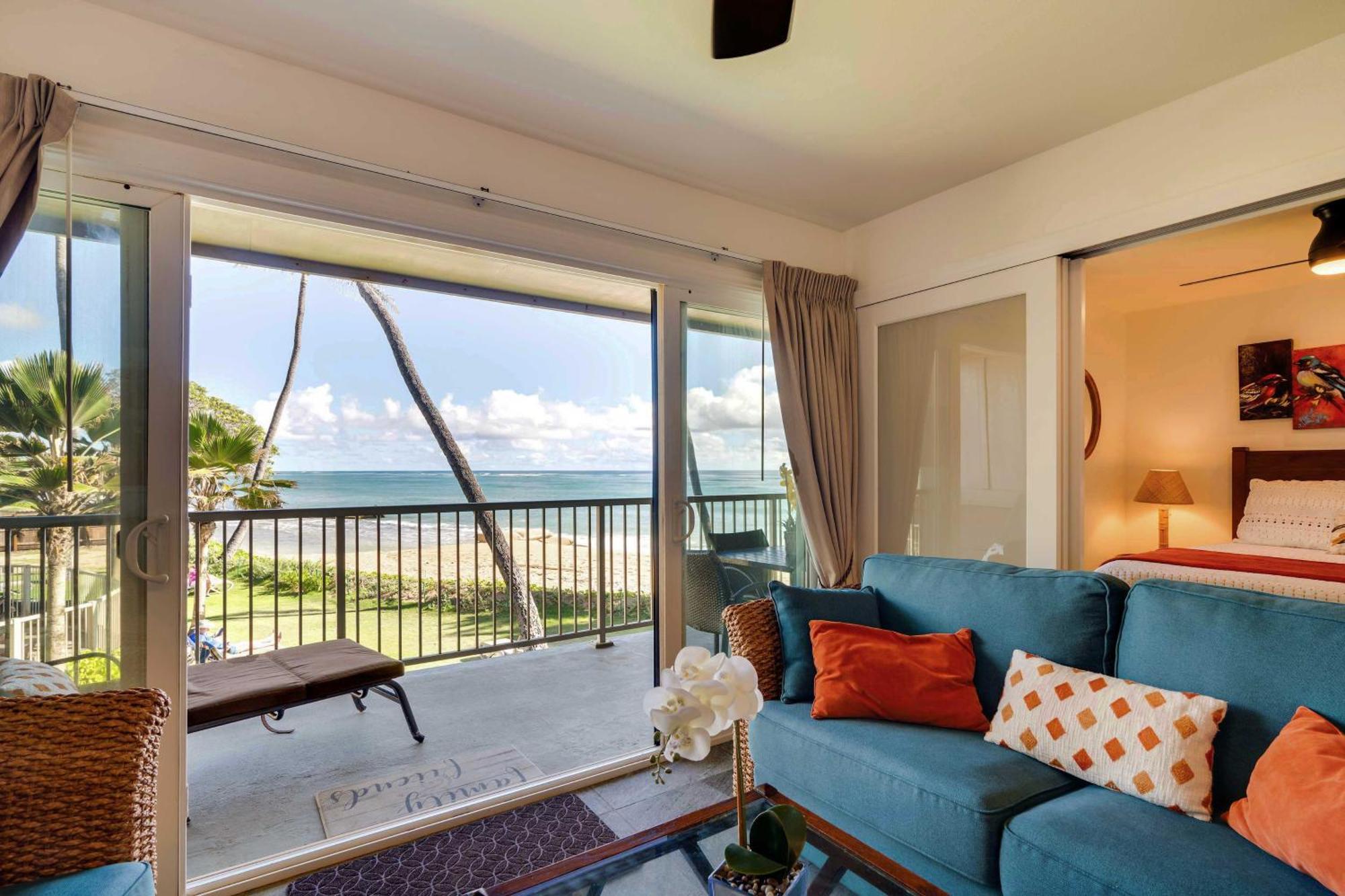 Waipouli Beachfront Condo With Balcony And Ocean Views Капаа Екстер'єр фото
